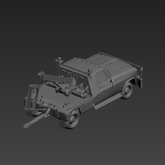 LYTA160516 1/160 Unpainted 3D Printed Mini Car Model, Scene Layout Decor 2Pcs