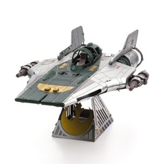 Metal Earth Star Wars Rise of Skywalker Resistance A-Wing Fighter 3D Model Kit