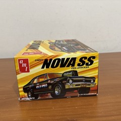 AMT CHEVY NOVA SS PRO STOCKER PLASTIC MODEL CAR KIT 1:25 SCALE SEALED BAGS
