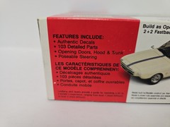 Lindberg 1963 Ford Mustang II Concept Car 1/25 Scale Model Kit NEW OPEN BOX READ