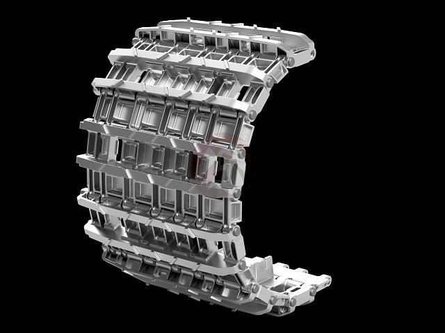 Panzer Art 1/35 Resin Tracks for German Tiger II Tank WWII (Standard) TR35-048