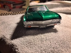 AMT 1967 Chevrolet SS 427 Convertible 1:25 Pre-Built Custom Green/Black