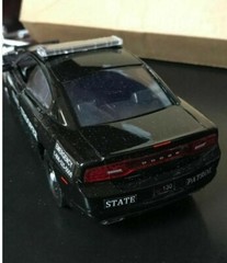 NEBRASKA State Police Black Cruiser 1/18th Scale Waterslide Decals