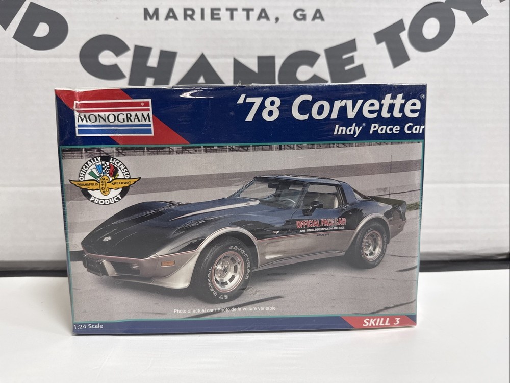 1978 CHEVROLET CORVETTE INDY PACE CAR 1:24 MONOGRAM 1996 Model Kit – Sealed