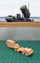 1/144 USA MIM-104F Patriot Air Defense Missile Launcher (PAC-3) Resin Kit