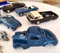 Model Car Junkyard Plastic 1/24 1/25 Scale Gassers Truck Vette