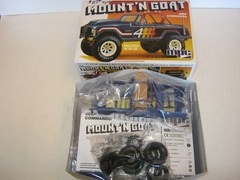 MPC “MOUNT’N GOAT” JEEP COMMANDO RETRO DELUXE MODEL KIT 1/25 SCALE. Open Box!!