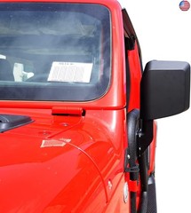 Side Mirrors for Half Door Tubular Door Side View Mirror Reflection Mirrors Fit