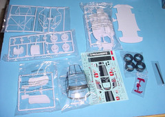 Revell 1:25 Corvette C7R GTLM #4 CAR Kit # 85-4304 (STARTED) – C7.R Vette