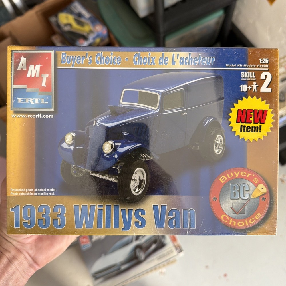 SEALED AMT ERTL 1933 WILLY’S VAN BUYER’S CHOICE Model Car Kit “NEW” 31566