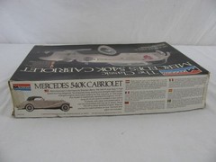 1982 Monogram 1/24 Classic Mercedes 540K Cabriolet Model Car Kit #2306 New!