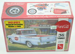 AMT COCA COLA 55 Chevy Cameo Pickup TRUCK MODEL KIT Plastic 1:25 Scale AMT1094