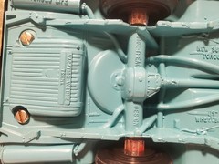 M131. 1964 FORD GALAXIE 500 XL DEALER PROMO MODEL CAR 1/25 Scale TURQUOISE