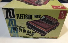 RARE AMT 1970 CHEVROLET FLEETSIDE CHEVY BEAST Of BAJA UNBUILT Model kit Y733