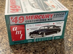 AMT 1949 MERCURY 2 DOOR CLUB COUPE FACTORY SEALED KIT! CIRCA 2013! VMCP!