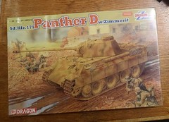 Dragon 6428 1/35 Sd.Kfz.171 Panther D w/Zimmerit-Factory Sealed