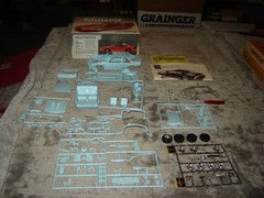AMT #6146 Model kit Chevy Beretta GTZ 1/25 scale Box Open 1990 Kit Mint in Box