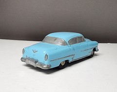 1954 Banthrico Chrysler TRUE Promo car BANK XXXXX-RARE car/color & MINT cond!
