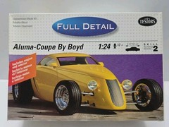 Testors Aluma-Coupe By Boyd Full Detail 1/24 Scale Plastic Kit #5302 *OPEN BOX