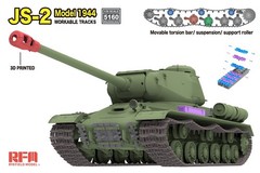 RYE FIELD 5160 1/35 JS-2 Model 1944 Heavy Tank(Workable Tracks)+Upgrade Parts
