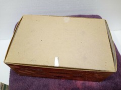 Vintage amt 1957 FORD 2DR. HARDTOP AMT 3in1 MODEL KIT EMPTY BOX 1/25 T-157-200