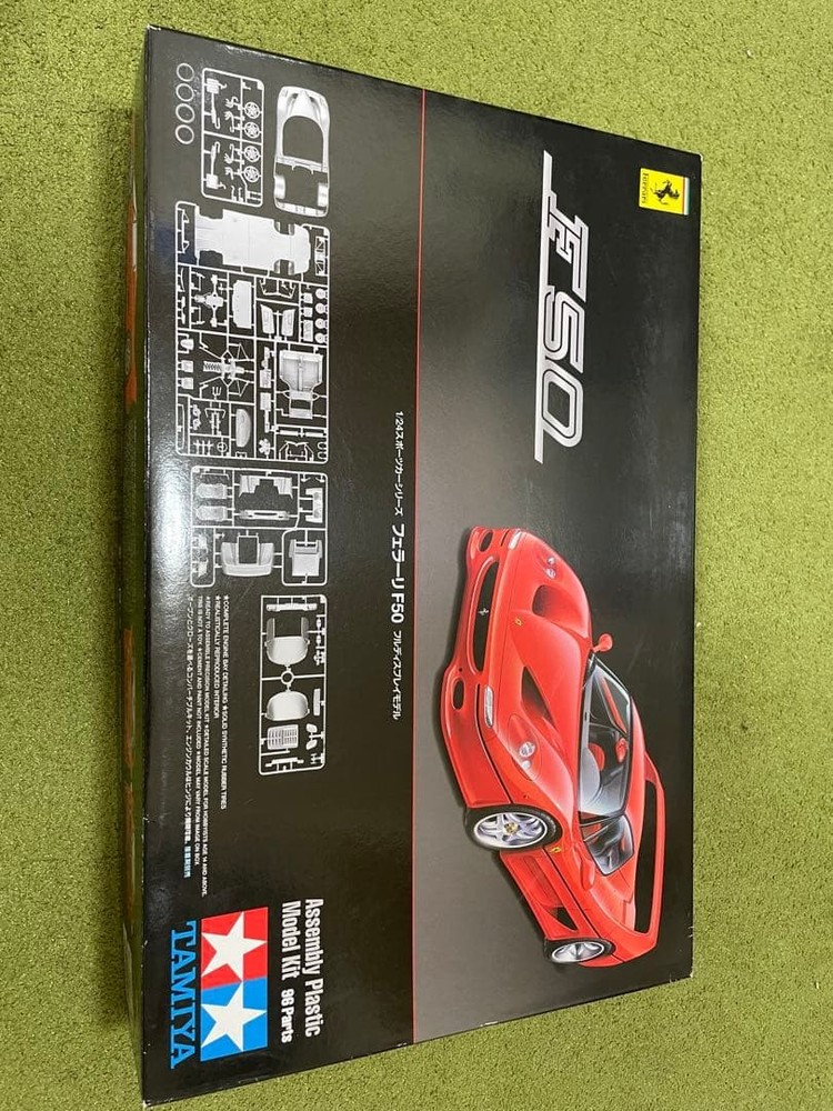 Tamiya Ferrari F50 Standard 1/24 Plastic Model Kit Japan Import