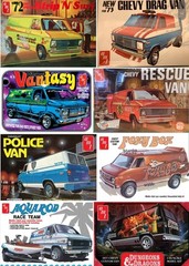 1977 Chevy Van STOCK STEEL WHEELS from 1:25 AMT Model Kit 77 Chevrolet STEELIES