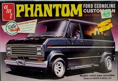 PHANTOM Ford Econoline Custom Van AMT 1:25 NEW FACTORY SEALED *US Seller*