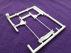 1991 Chevy S-10 Lowrider AWD FRONT SUSPENSION from Revell 1:25 Model Kit