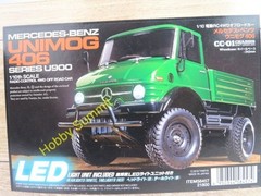 Tamiya 1/10 R/C CC-01 UNIMOG 406 Truck w/ LED & ESC F-T 4WD Off-Road 58457