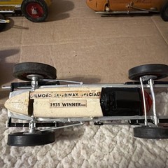 Vintage Built Open Wheel Race Car Model Kits Very Old Bugatti Mercedes Random 8