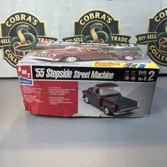 1955 Chevrolet Stepside Street Machine Model – 1:25 Scale Kit# 8598 Kids Boys