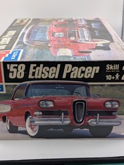 AMT 1958 Edsel Pacer plastic model kit 1/25 scale Open Box Sealed Parts