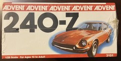 Vintage 1979 Advent Revell Datsun 240-Z 3101 Model Kit 1/25 Made In USA SEALED