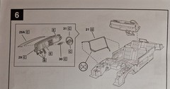 84 CADILLAC COUPE LOWRIDER DASH STEERING WHEEL REVELL – MODEL CAR KIT PARTS LOT