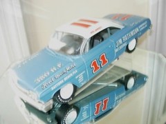 #11 Ned Jarrett Jim Rathman 1961-62 Chevrolet 1/24th – 1/25th Scale Decals