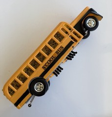 BUILT LOT 1970’s MONOGRAM MODELS S’COOL BUS CHERRY BOMB TJ TAXI GARBAGE TRUCK +