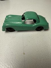 1960’s Jaguar XK 140 Green- VINTAGE Tootsie Toy