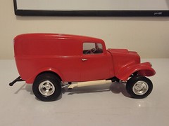 *Vintage* AMT 1:25 ’33 Willys Gasser Panel Truck Built Model