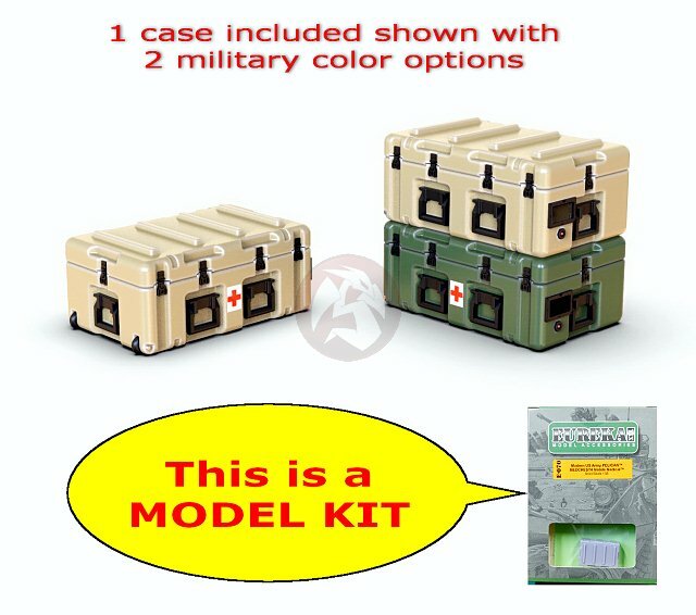 Eureka XXL 1/35 Modern US Pelican MEDCHEST4 Medical Chest (1 case) [MODEL] E-070