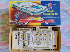 *ULTRA RARE! *ORIGINAL VINTAGE AMT 1959 FORD GALAXIE KIT *COMPLETE *SUPER NICE!
