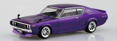 1/32 the snap kit NISSAN C110 Skyline GT-R Custom (Metallic Purple) Plastic mode