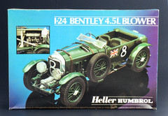 Vintage Heller Humbrol Bentley 4.5L Blower 1/24 #80722 Model Kit OB SEALED PARTS