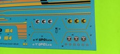 Decal Sheet 1979 Jeep J-10 1/24 Pickup Truck 4×4 KC Light Custom Graphics Stripe