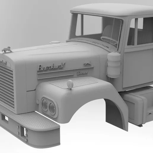 1/56 3d printed resin Brockway 260 by Alfa Centauri