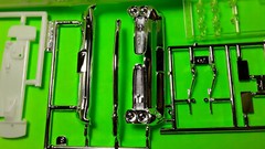 66 1966 Pontiac GTO 1/25 Hood Body Glass Tail Lamp Chrome Bumpers Grill Wipers