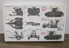 Tamiya 1/35 Scale Model Kit WWII German 20mm Flak 38 Anti-Aircraft Military NEW
