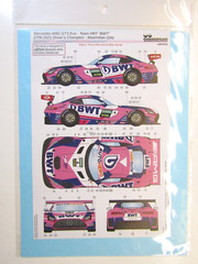 LB Production 1/24 Merc AMG GT3 Evo Team HRT “BWT” DTM 2021 M.Götz Decal LB24094