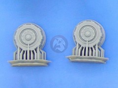 Rado 1/35 Sd.Kfz.234 Series Hub Adapters (for Rado wheels on RFM kits) RDM35S46