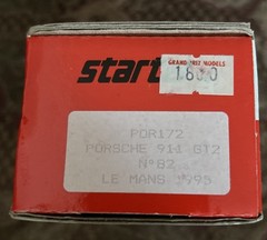 Starter Le Mans 1995 Porsche 911 GT2 #82 Resin Kit 1:43 Made In France Dauer